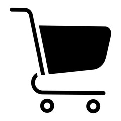 cart glyph icon