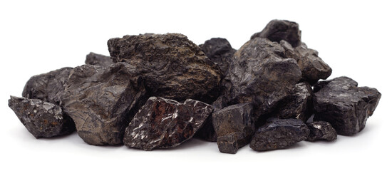 Pile of hard coal.