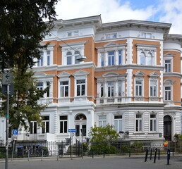 Obraz premium Historische Fassade in der Hanse Stadt Bremen
