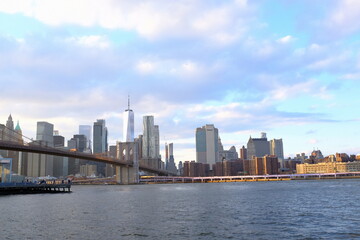 Brooklyn Bridge in NYC, U.S.