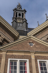 Fototapeta na wymiar 17th century Baroque Protestant The New Church (Nieuwe Kerk). The Hague (Den Haag), The Netherlands.