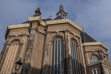 Fototapeta premium 17th century Baroque Protestant The New Church (Nieuwe Kerk). The Hague (Den Haag), The Netherlands.