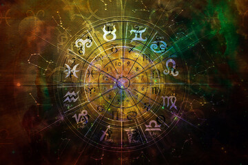 Astrology Horoscope Pattern Texture Background , Graphic Design