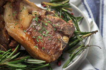 Homemade Grilled Organic Lamb Chops