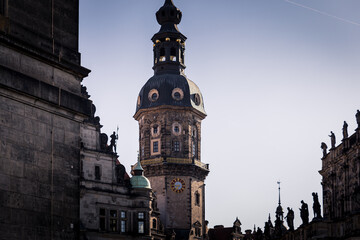 dresden tower old town building