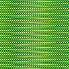 seamless pattern with bees on a green background. vector graphic