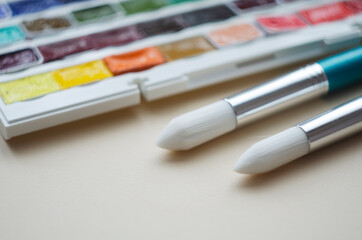 Multi tools artists paint brushes the watercolor box paints