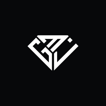 GMJ letter logo creative design. GMJ unique design