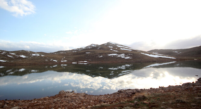 A lake in the Seydişehir district of Konya, Turkey