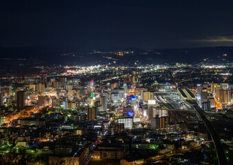 福島市・夜景