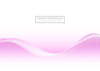 Abstract pink wave background