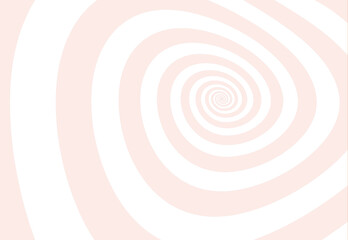 Artistic spiral shape. Vector drawing