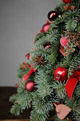 christmas decorations for background