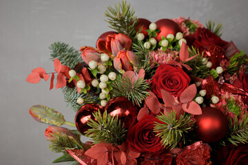 christmas decorations for background