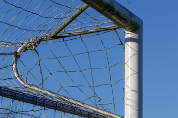 A crossing of a feel ball goal