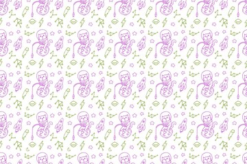 Cute cat seamless pattern style, wallpaper, repeat pattern, drawing, simple, wallpaper, print, art