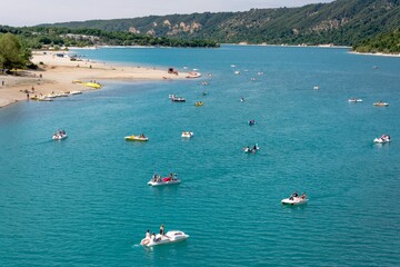Verdon plaża © witan