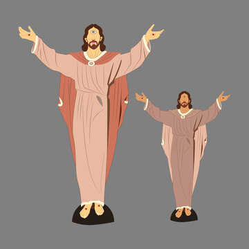 recommend clip art: Jesus Clipart, Jesus Cyclops Eye Illustration,2 Color Illustration Art, Risen Christ Infant Jesus Of Prague The Imitation of Christ Resurrection of Jesus Crucifix