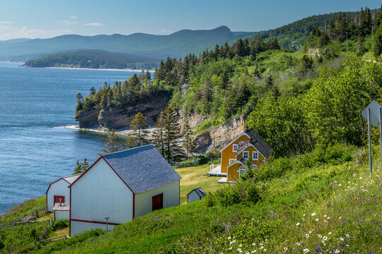 Anse Blanchette in national parc Forillon, Gasp&eacute;sie