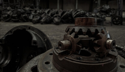 cogwheel gear  differential parts