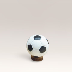 wooden cute  gift football soccer