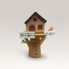  wooden cute gift tree house