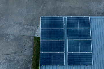 Solar cells on the roof, save the power