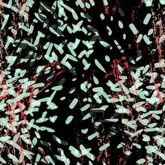 Obraz premium Ink Stains Seamless Pattern. Fashion Concept.