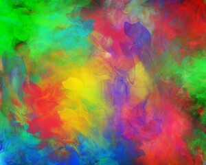 Abstract multicolor psychedelic background 