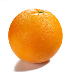 Orange fruits isolated on white background