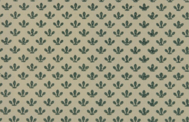 Luftpost airmail air mail briefumschlag envelope innen inside innenseite design muster pattern vintage retro alt old papier paper beige grün green blume flower lilie lilly pflanze plant © Spatzenballet