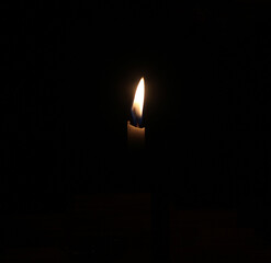 candle in the dark