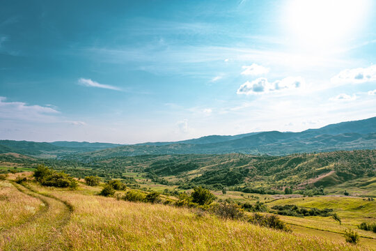 The valley - Chiojdului valley, Pietriceaua, Chiojd village area, Buzau county, Siriu mountains, Romania, © Roberto Sorin