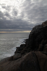 sunrise on the coast