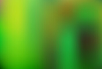 Light Green vector abstract blurred pattern.