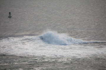 Small wave in the ocean