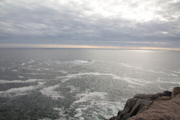 Sunrise over the ocean