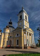 Assumption of Our Lady cathedral. City of Myshkin, Russia. Years of construction 1805 - 1820