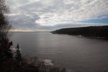 Sunrise over the ocean