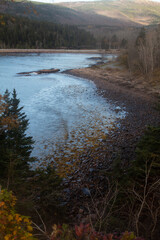 river in autumn