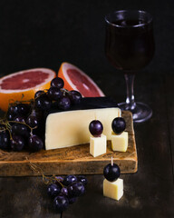 wine and cheese