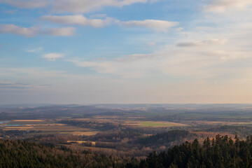 sunrise in the mountains