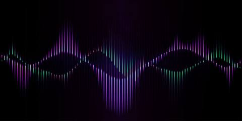 sound waves equalizer music vibration frequency beat spectrum background wallpaper - 477175982