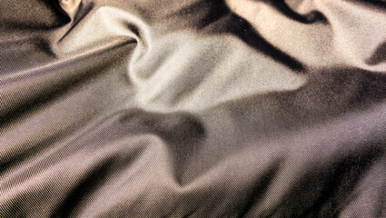 Windbreaker fabric surface close up © tonysk