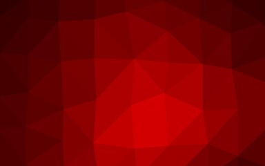 Light Red vector low poly texture.