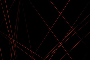 Abstract black with red lines, triangles background modern design. Vector illustration EPS 10.