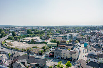 Aerial View Kilkenny Town Ireland