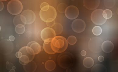 New year lights gradient bokeh abstract creative texture wallpaper background. bubbles shape effect circle illustration