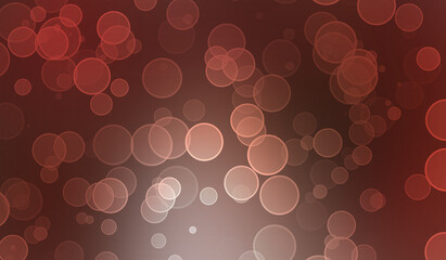 New year lights gradient bokeh abstract creative texture wallpaper background. effect shine glowing sparkle bubbles shape circle illustration