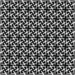 Seamless vector pattern in geometric ornamental style. Black  pattern.Design element for prints, backgrounds, template, web pages 
and textile pattern. Geometric art.